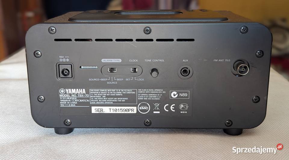 Radio Yamaha TSX70 Bluetooth adapter ładowarka Warszawa