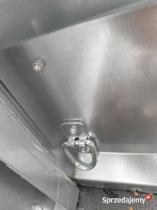 Przyczepa Faro Pondus powierzchnia 205 na 112 Burtowe i plandeki Nida