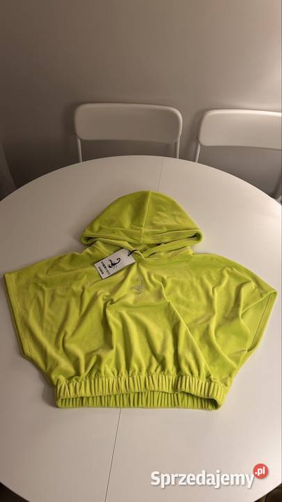 Nowa bluza welurowa z kapturem VIERVIER rozmiar Pozostałe Pozostałe Szczecin