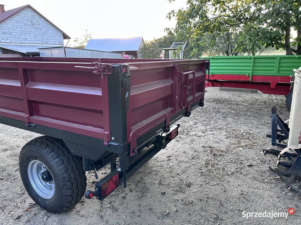 Przyczepa jednoosiowa wywrotka nieuszkodzony