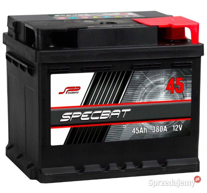 Akumulator SPECBAT 45Ah 380A EN PRAWY PLUS Nowy Dwór Gdański