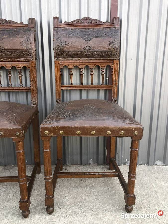 Stare krzesła krzesło Łowicz