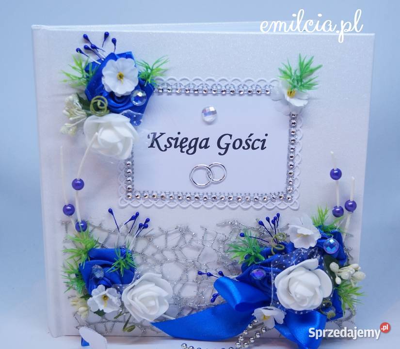 Księga Gości Album kolor Chaber Biel Zieleń Pozostałe lubuskie Zielona Góra