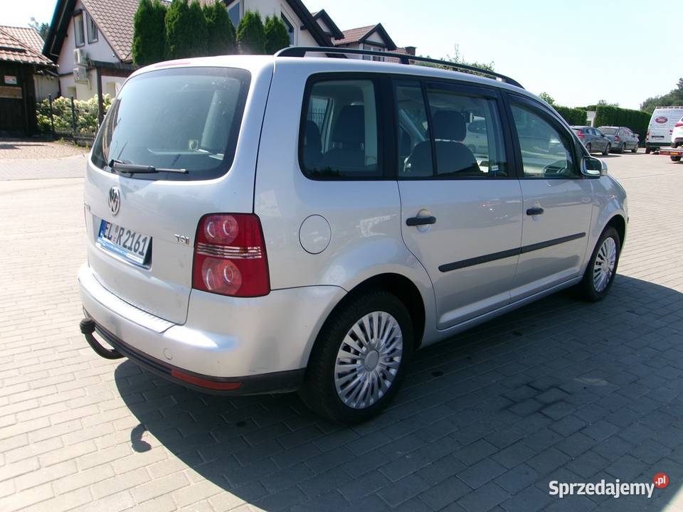 VW TOURAN 14 Sprowadzony lakier metallic Dolna Grupa