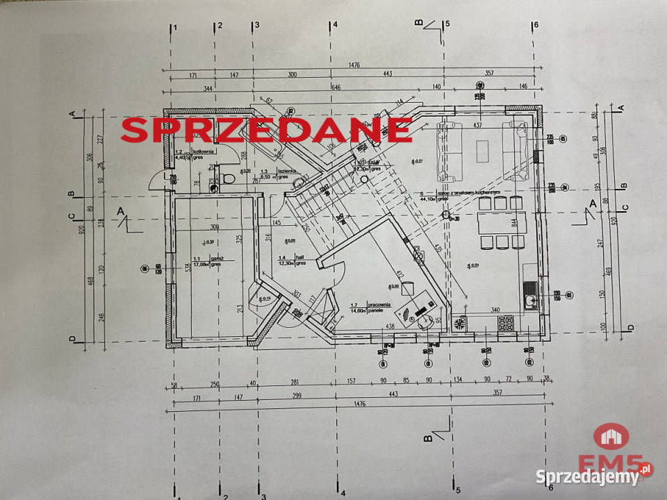 Dom wolnostojący 190m2 Sochonie