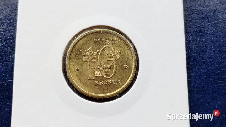 Stare monety 10 koron 2002 Szwecja