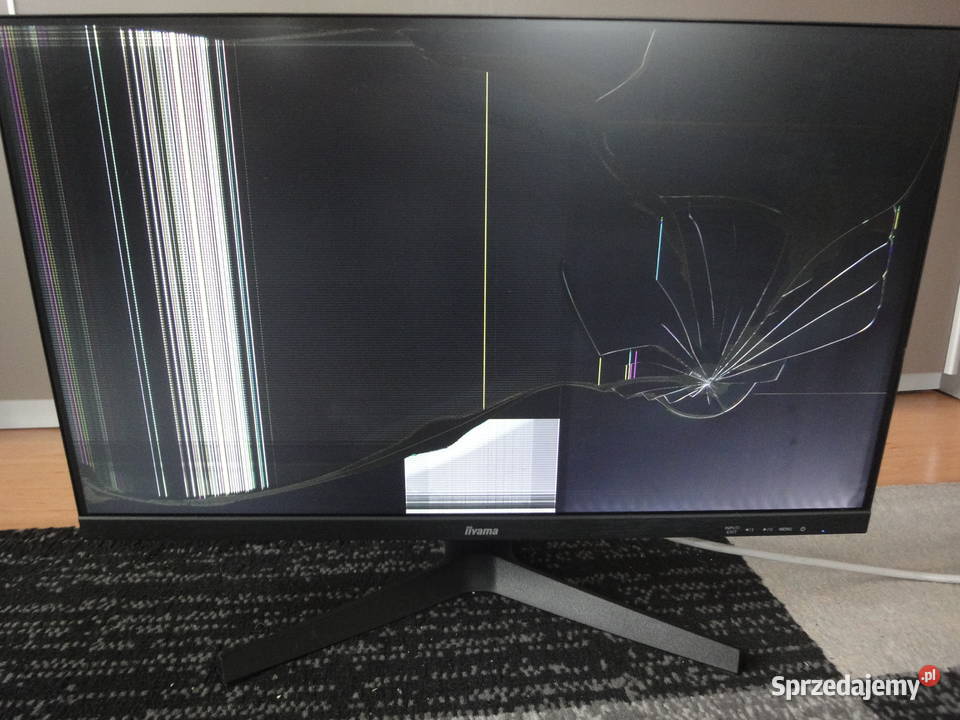 iiyama GMaster G2445HSUB1rozbita matryca Kraków sprzedam