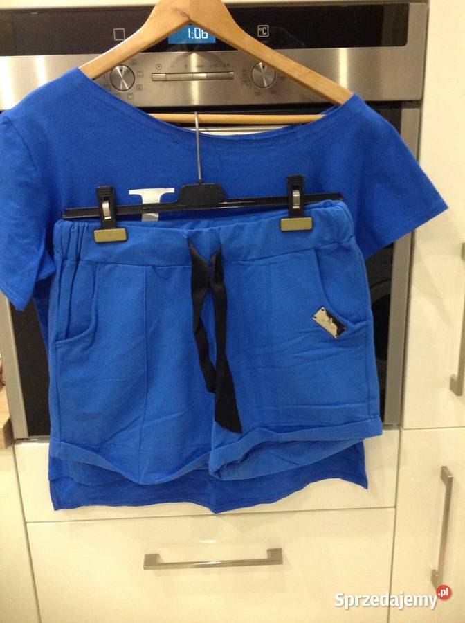 Zestaw Niebieski Damski LA MU SM j Nowy Rozmiar 36(S) Nowa Sól