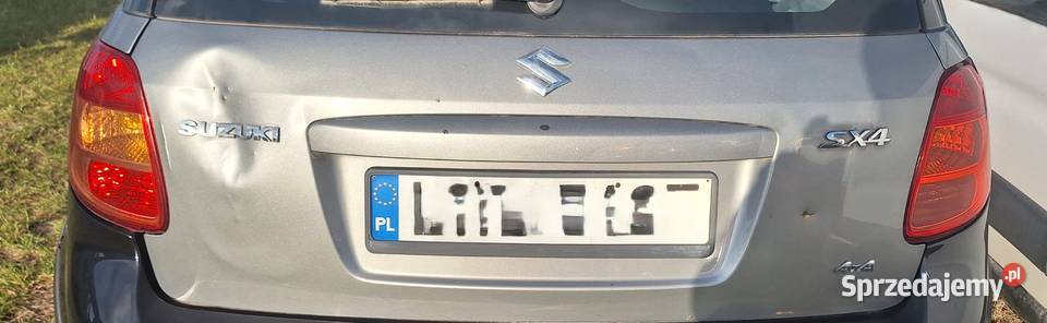 Lampy Tył Suzuki SX4 osobowe Wisznice sprzedam