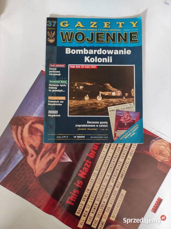 Gazety wojenne Bombardowanie Kolonii 1998 Kielce