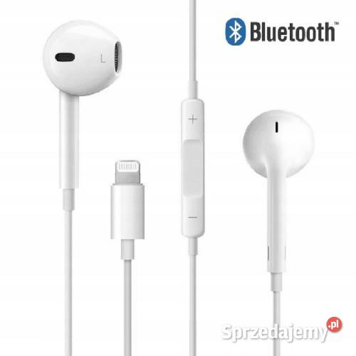 Słuchawki Douszne do iPhone 7 iPhone 8 iPhone X Drezdenko sprzedam