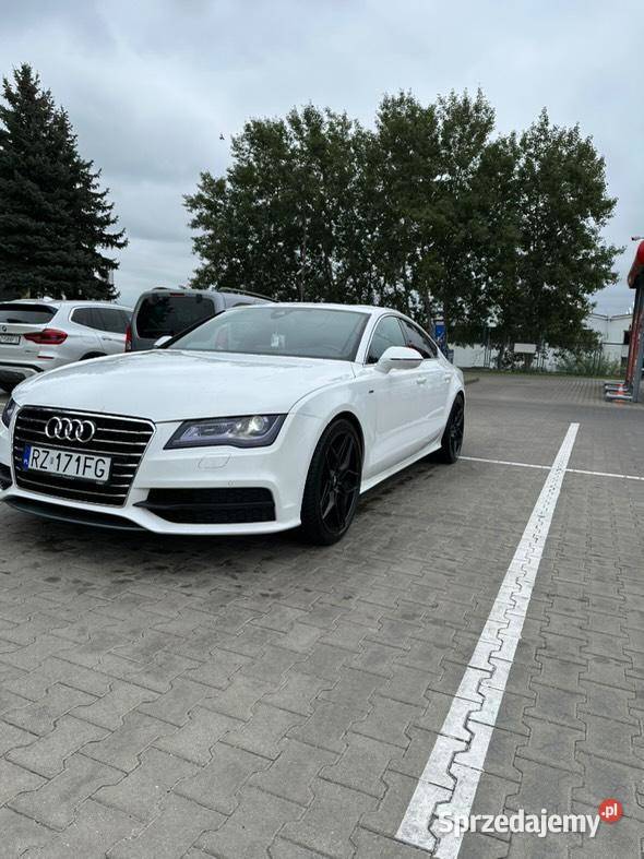 Audi A7 SLine 30TDI 245 zadbana Serwisowana wspomaganie kierownicy Rzeszów