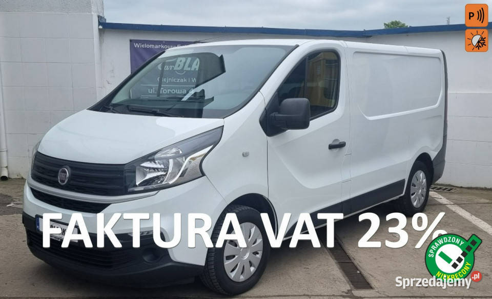 Fiat Talento Pisemna Gwarancja 12 mcy FAKTURA wielkopolskie Konin