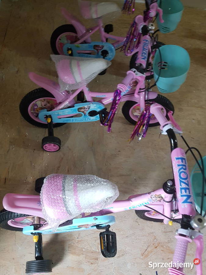 ROWEREK FROZEN elza ROWER DZIECIĘCY 12 2lata wielkopolskie Głogowa