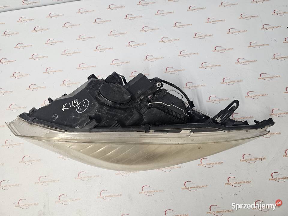 RENAULT MEGANE III 08r lampa lewa przód ANGLIK