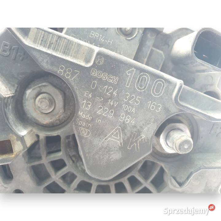 ALTERNATOR Opel Astra J H Insignia 16 18 16V Chełm sprzedam