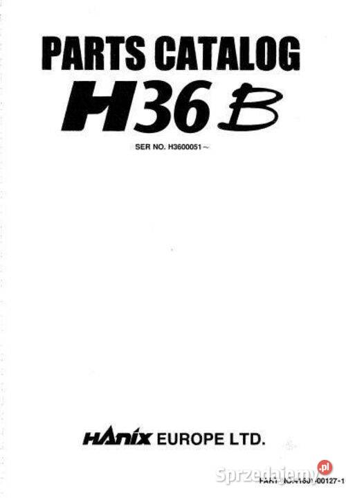 HANIX H36B H36 instrukcja obsługi instrukcja Kielce sprzedam