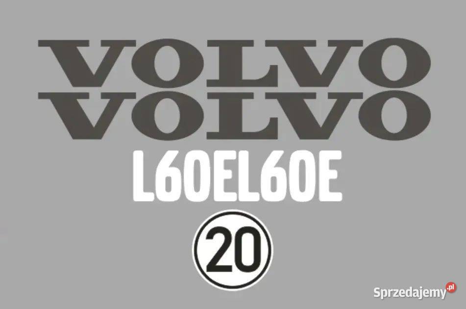 Naklejki oklejenie VOLVO L60E Zamiennik Janików