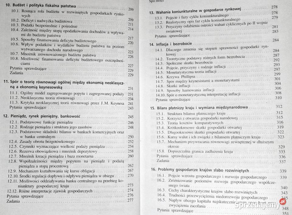System rynkowy Podstawy mikro i makroekonomii sprzedam