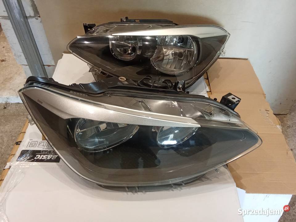 BMW1F20F21HELLA REFLEKTORY KOMPLET LEWY I PRAWY Oświetlenie