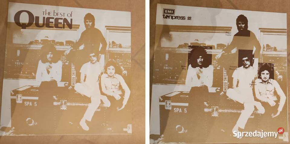 1980 Queen The Best Of Tonpress Płyta Kielce sprzedam