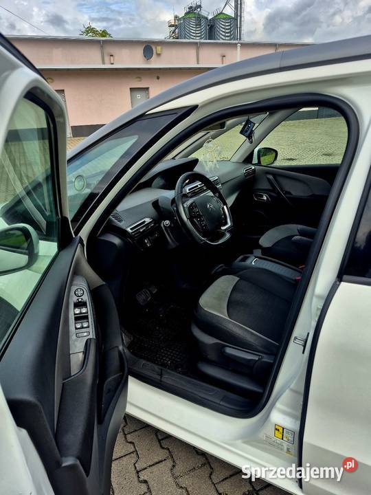 Citroen C4 Grand Picasso 2014r biały Września