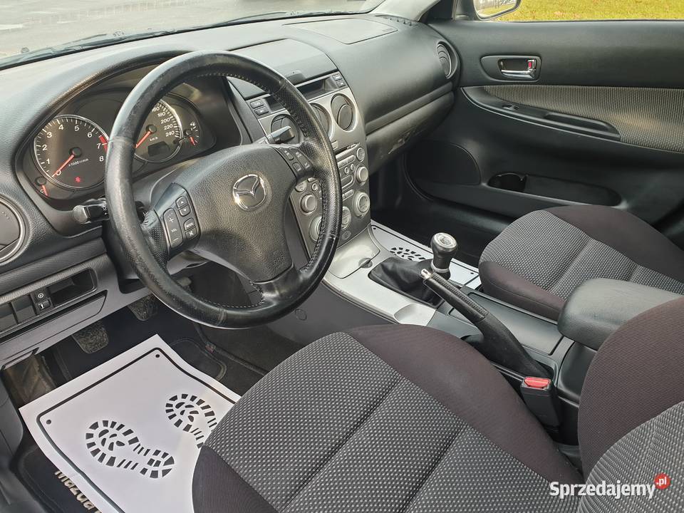 Mazda 6 18 Benzyna 2004 I właściciel Sedan ABS wielkopolskie Poznań
