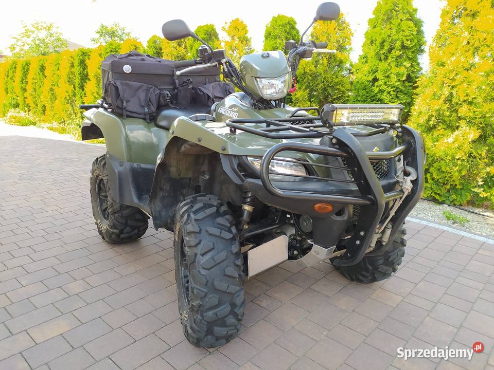 Quad Suzuki Kingquad 750 zarejestrowany 2015 r łódzkie Szczerców sprzedam