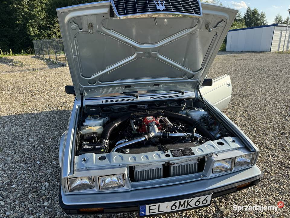 Maserati Biturbo Spyder Zagato Cabrio Piękne Kabriolet Spyder Łódź