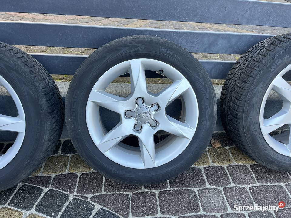 Alufelgi Opony zimowe koła 20555 R16 Audi A4A3A6 Nakło Śląskie