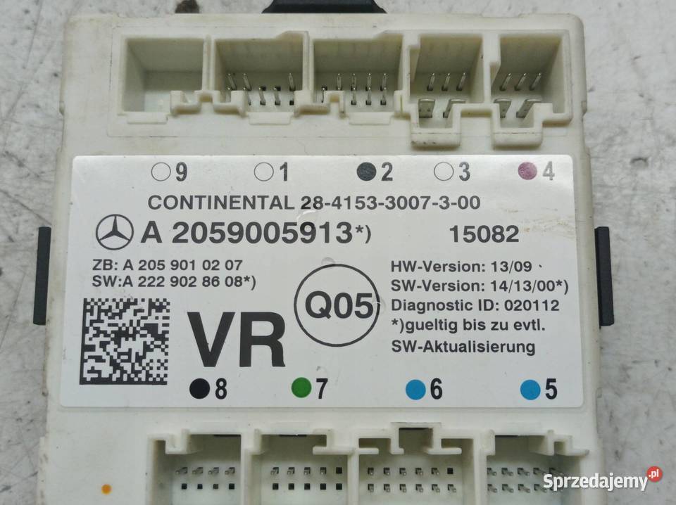 MODUŁ DRZWI PRAWY PRZÓD A2059005913 MercedesBenz świętokrzyskie