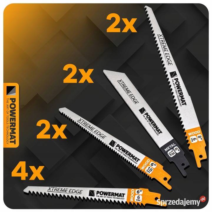 Zestaw brzeszczotów do piły szablastej do lisicy Katowice