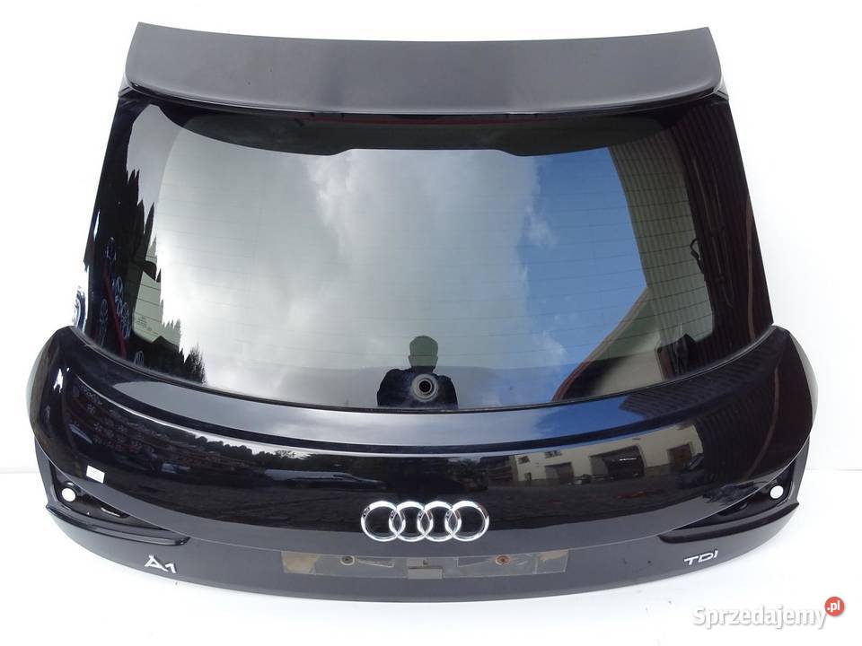 KLAPA TYŁ TYLNA BAGAŻNIKA SZYBA LY9B AUDI A1 8X osobowe Klapy bagażnika