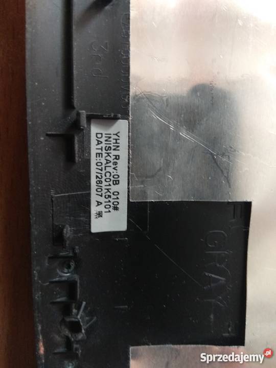 Klapa z kamerą Toshiba Części i akcesoria