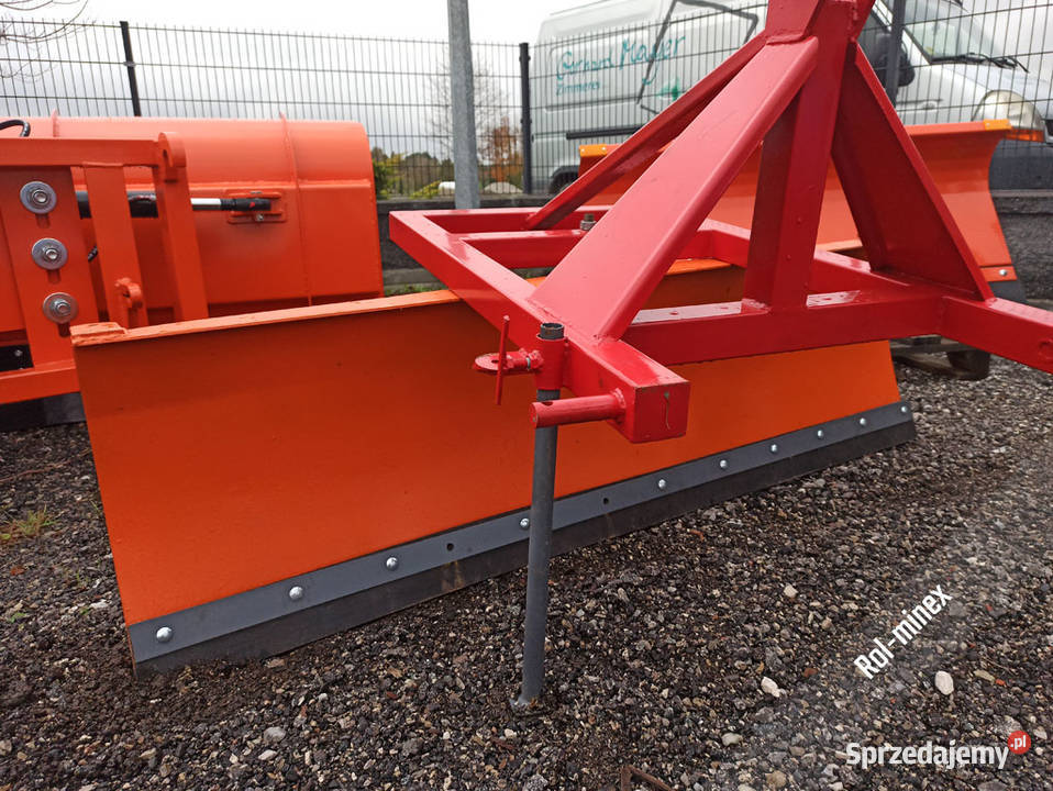 Pług do śniegu do ciągnika na podnośnik obracany opolskie Opole