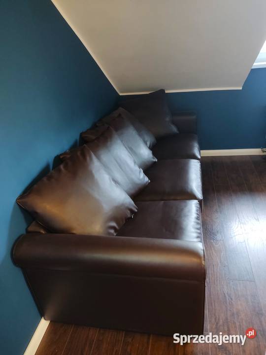 Sofa 3 osobowa Grnlid brązowa Łóżka, wersalki i sofy dolnośląskie Wrocław