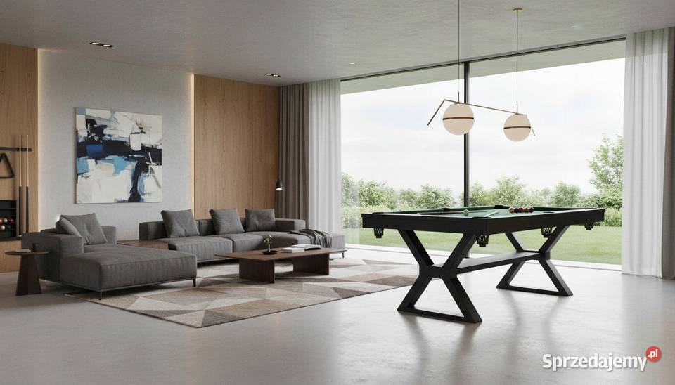 Nowoczesny Stół Bilardowy Loft 3w1 FaBil PIGI
