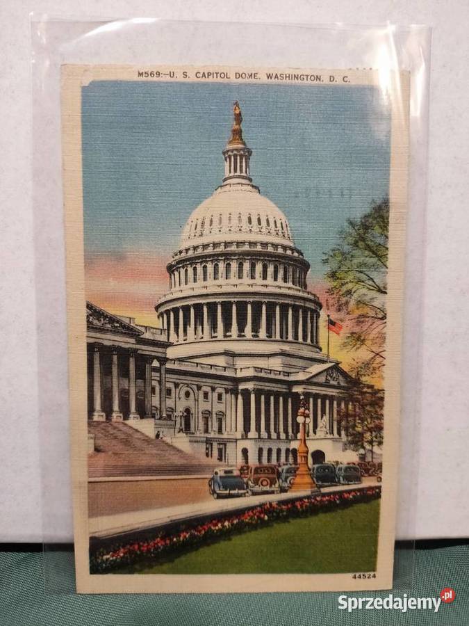 Pocztówka widokówka Kapitol Stanów Zjednoczonych Głuchołazy
