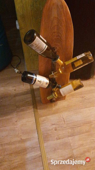 Orginalny stojak na wino małopolskie Rabka-Zdrój sprzedam