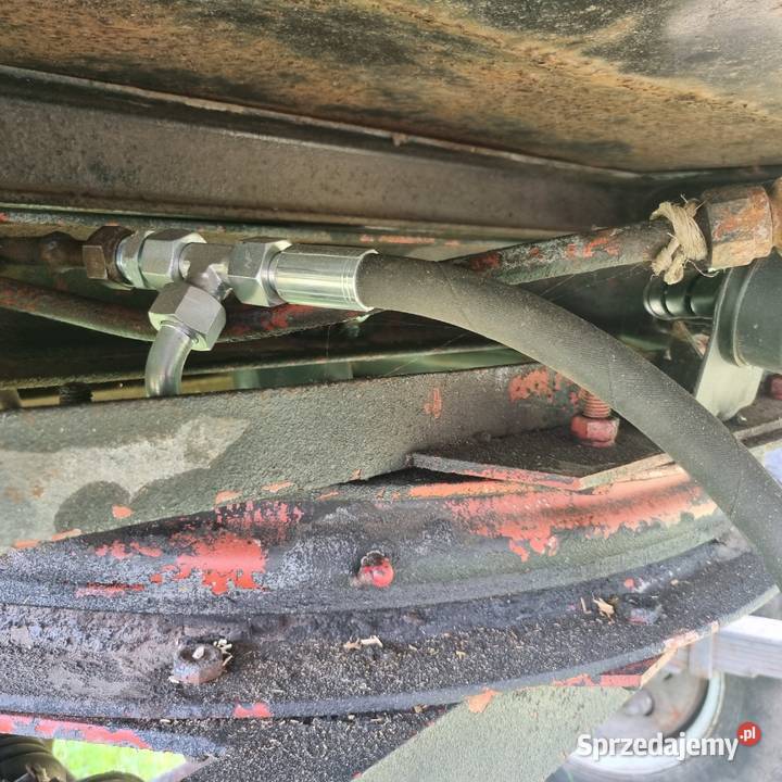 Ursus 902 zestaw ciągnik rolniczy przyczepa Auto Gwda Wielka