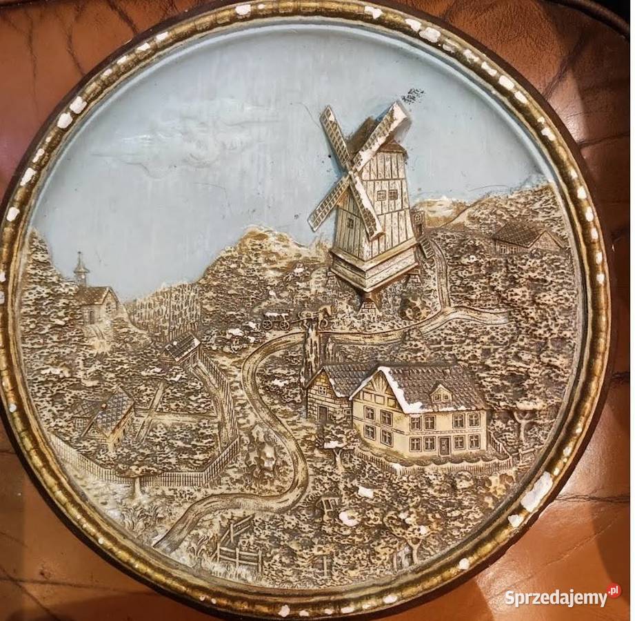 Stary Talerz dekoracyjny Pozostałe Żarów