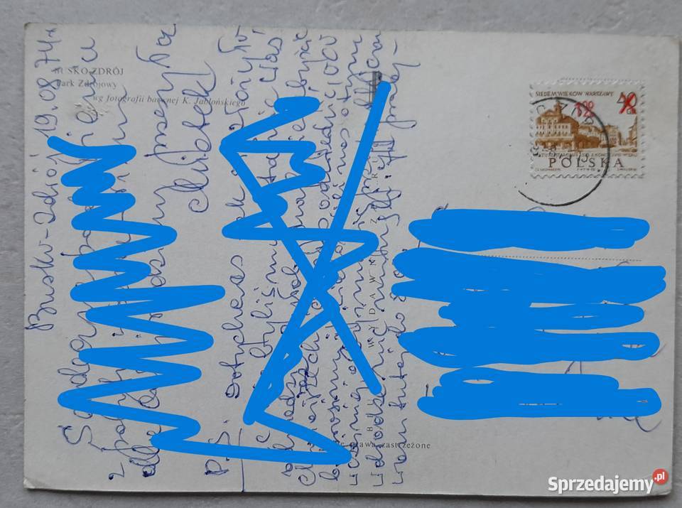 Stare kartki pocztowe pocztówki Busko Zdrój Dąbrowa Górnicza