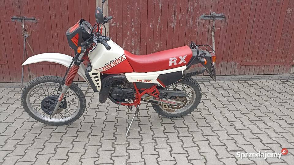 Gilera RX 200 125 kmx dr dt klx kdx Crm 200cm3 lubelskie Zamość sprzedam