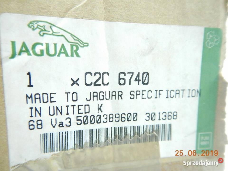PODSTAWA KLAMKI DRZWI TYŁ JAGUAR XJR XJ8 0409 sprzedam