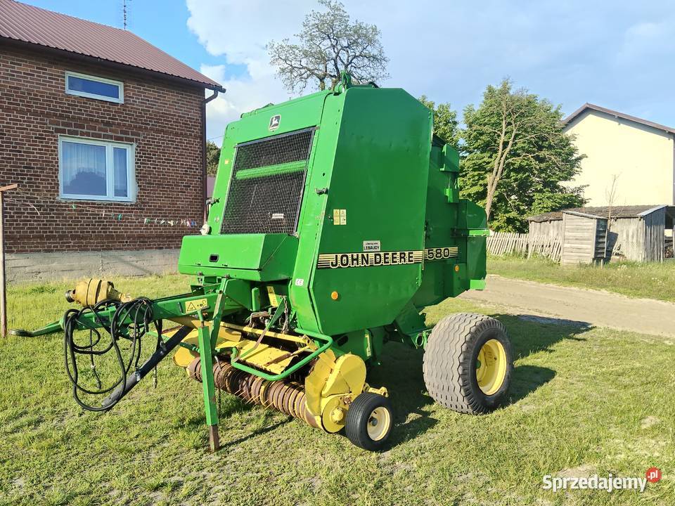 Prasa JOHN DEERE 580 SIATKA ROTOR NOZE Albertów