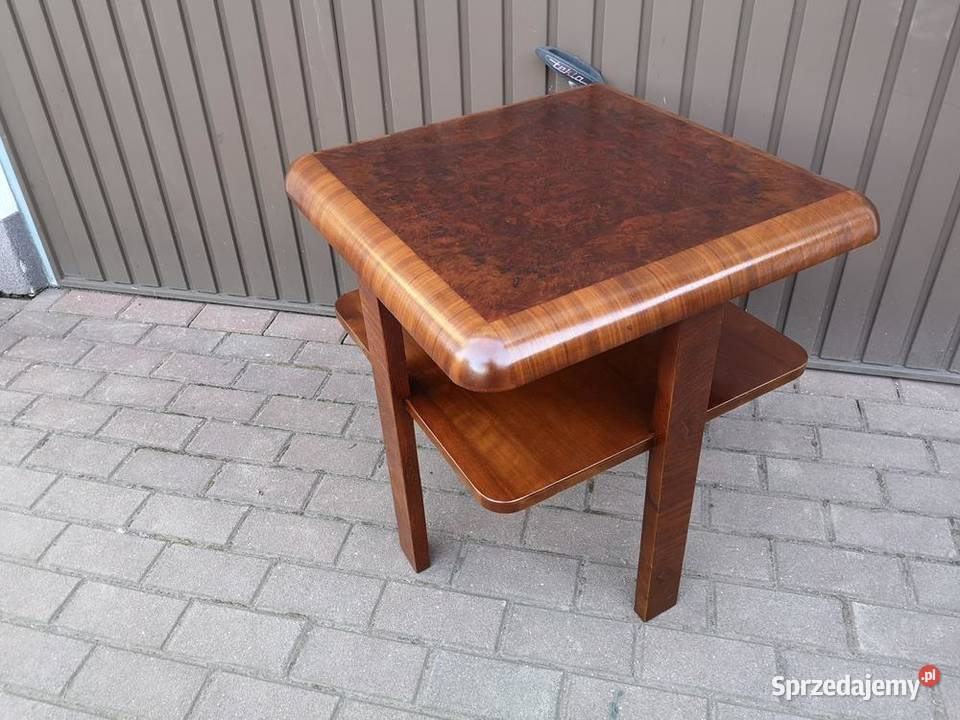Stolik Ława ARTDECO OrzechCzeczot Antyk Stary Meble Swarzędz
