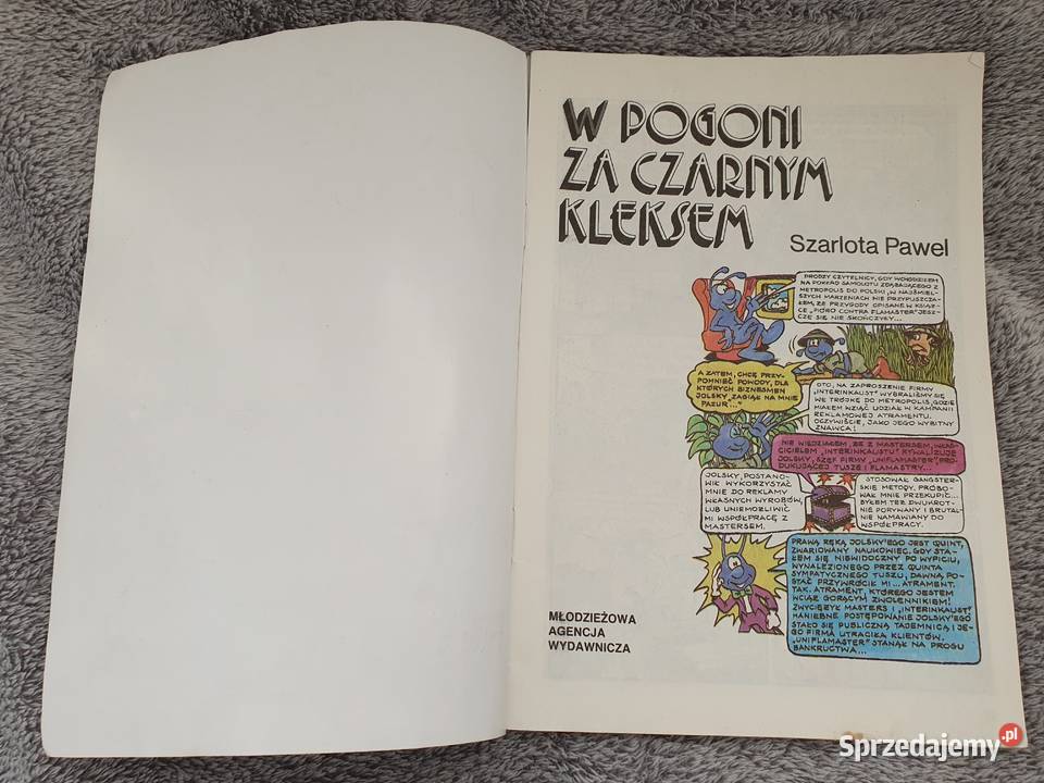 Kleks Szarlota PaWEL zestaw 3 komiksów wydanie 2 Gdynia