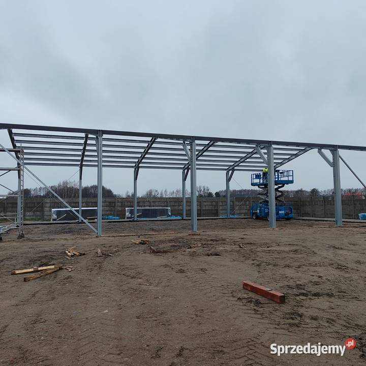 Konstrukcja stalowa 14x25x5 z projektem wielkopolskie Puszczykowo