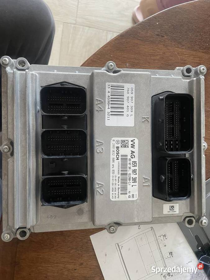 Sterownik silnika VW Touareg 30TDI 059907309L osobowe Darłowo