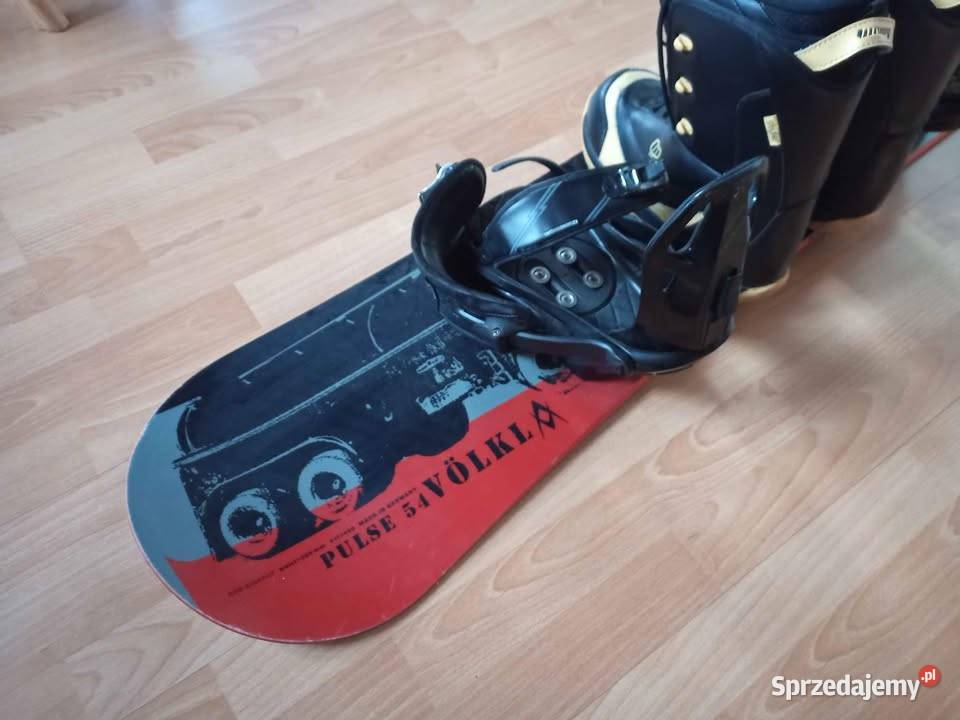 Deska Snowboard VOLKL 152 Buty 43 śląskie Świerklany